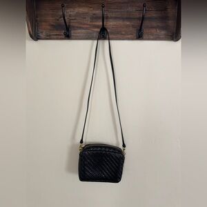 Clare V. Midi Sac – Black Woven Leather – Excellent Condition – Used 2x